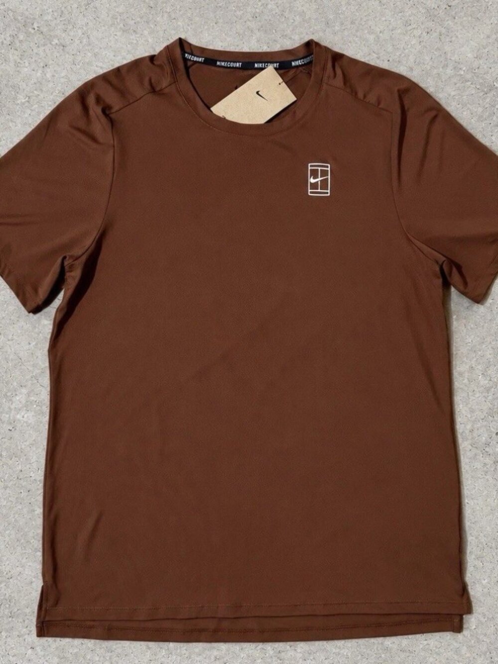 Nike Court ADV Tennis Shirt CARLOS ALCARAZ Grand Slam FZ6910-281 Mens LARGE